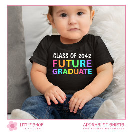 Camiseta Infantil Futuro Graduado da Turma de 2042