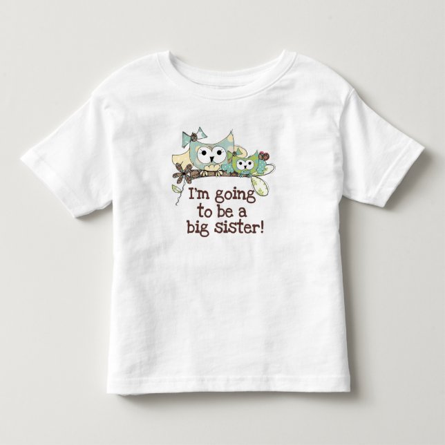 Camiseta Infantil Futuro Irmã Grande (Frente)