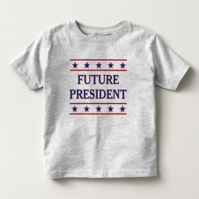Camiseta Infantil Futuro Presidente (Frente)