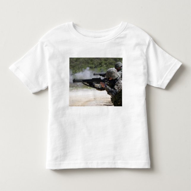Camiseta Infantil Fuzileiros fuzileiros (Frente)