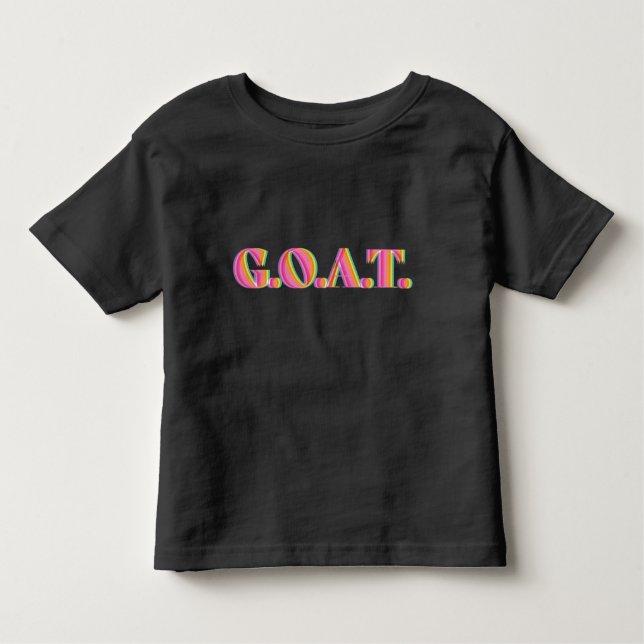CAMISETA INFANTIL G.O.A.T. (Frente)