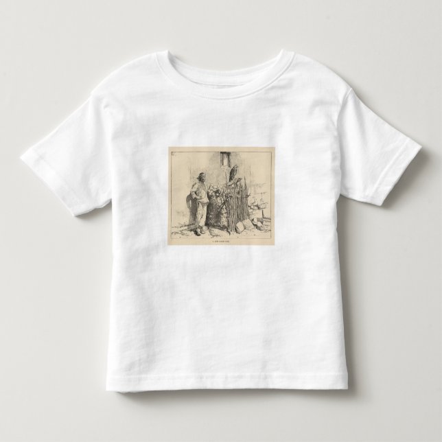 Camiseta Infantil Gaiola da águia de Zuni (Frente)
