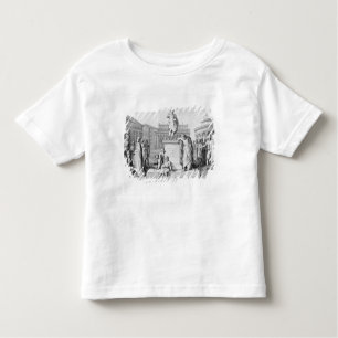 Camiseta Infantil Gaius Gracchus que Weeping antes de seu pai