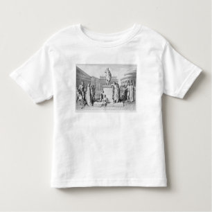 Camiseta Infantil Gaius Gracchus que Weeping antes de seu pai
