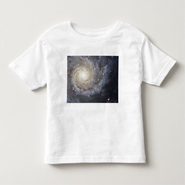 Camiseta Infantil Galáxia espiral M74 (Frente)