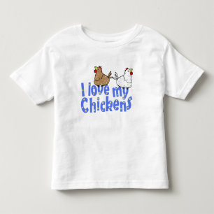 Camiseta Infantil Galinhas do amor - o t-shirt do miúdo