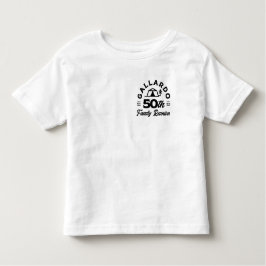 Camiseta Infantil Gallardo 50º Aniversário da Família Sindicato Todd
