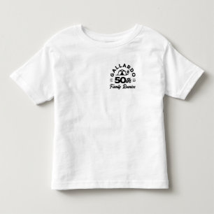 Camiseta Infantil Gallardo 50º Aniversário da Família Sindicato Todd