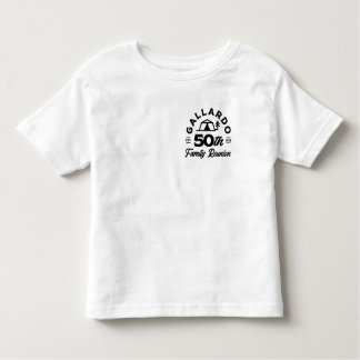 Camiseta Infantil Gallardo 50º Aniversário da Família Sindicato Todd