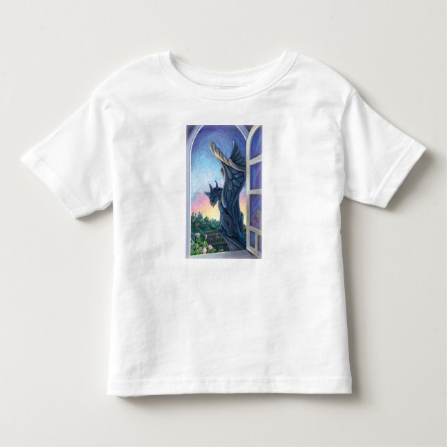 Camiseta Infantil Gargoyle Guardian (Frente)