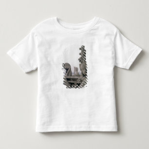 Camiseta Infantil Gárgulas na balaustrada do grandioso