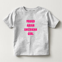 Garota Americana Orgulhosa, t-shirt Toddler