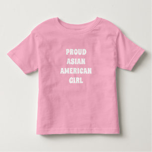 Camiseta Infantil Garota Americana Orgulhosa, t-shirt Toddler