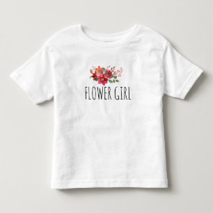 Camiseta Infantil Garota da Flor Doce Tee Bridesman