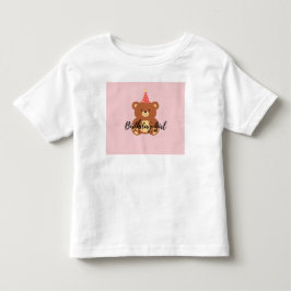 Camiseta Infantil Garota de Aniversário 