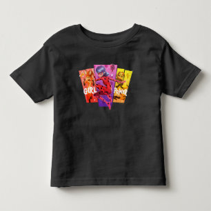 Camiseta Infantil Garotas Milagrosas   Poder Feminino
