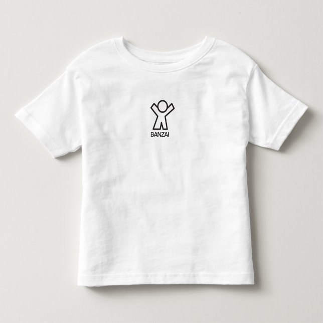 CAMISETA INFANTIL GAROTO BANZAI (Frente)