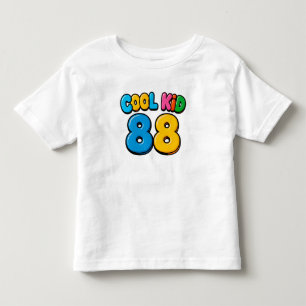 Camiseta Infantil Garoto Legal 88 Estilo Cartoon Divertido