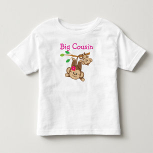 Camiseta Infantil Garoto, Macacos, Primo Grande