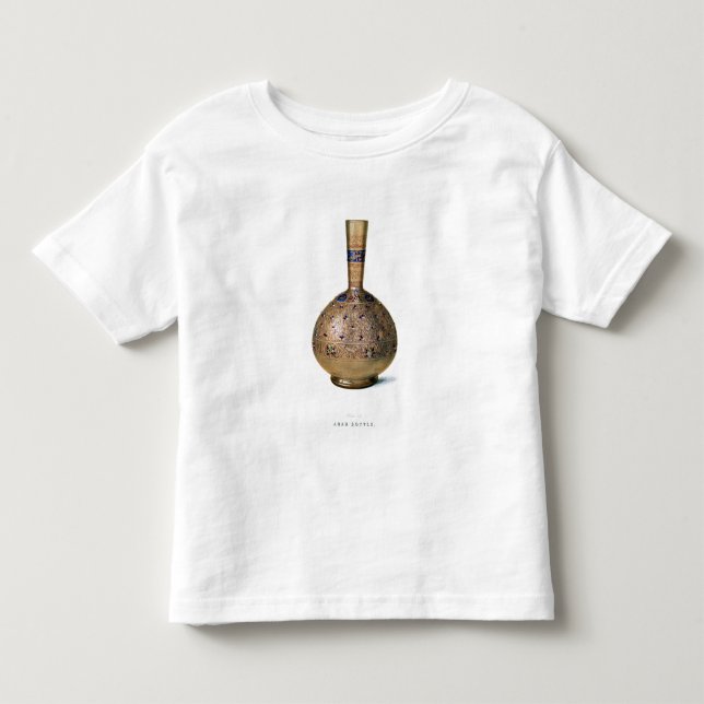 Camiseta Infantil Garrafa árabe, placa IX de um alb do final do (Frente)
