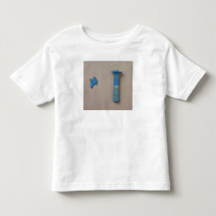Camiseta Infantil Garrafa de kohl da coluna da palma e fragmento do