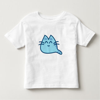 Camiseta Infantil Gatinho azul Pulli