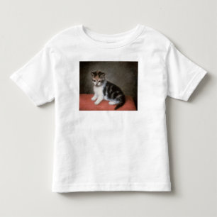 Camiseta Infantil Gatinho de George Stubbs da senhorita Ann