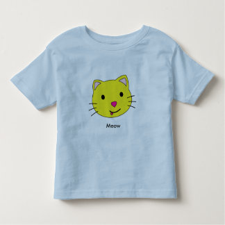 Camiseta Infantil gatinho, Meow