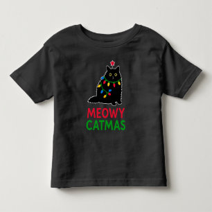 Camiseta Infantil Gatnatal Meow