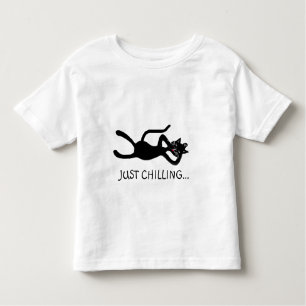 Camiseta Infantil Gato apenas resfriando