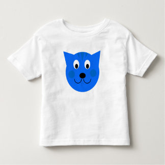 Camiseta Infantil Gato Azul Personalizado/Gatinho/Gatinho Tiger Todd