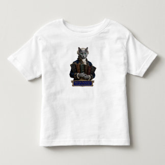 Camiseta Infantil Gato Azul Russo Immanuel Kant