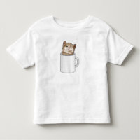 Gato com caneca de café
