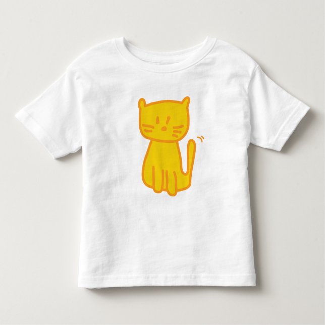 Camiseta Infantil Gato de Ouro Sortudo (Frente)