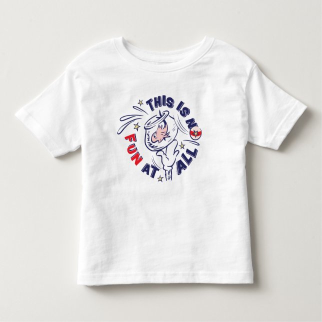 Camiseta Infantil Gato no Chapéu | Isto Não É Nada Divertido (Frente)