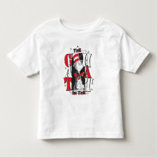 Camiseta Infantil Gato no Chapéu Texto &B