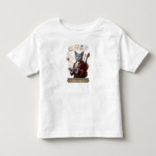 Camiseta Infantil Gato Russian Blue Vivaldi: Um Legado Vibrante