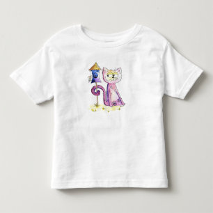 Camiseta Infantil Gato Sneaky Bastante Bestial com Birdhouse