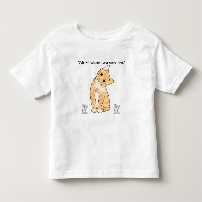 Camiseta Infantil gatos bonitos (Frente)
