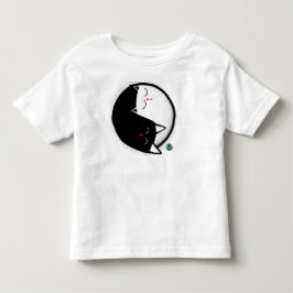 Camiseta Infantil Gatos Yin & Yang