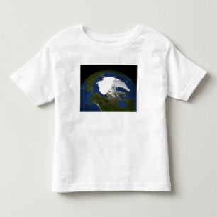 Camiseta Infantil Gelo marinho ártico em 2005