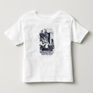 Camiseta Infantil General George A. Custer (1839-76) com seu indiano