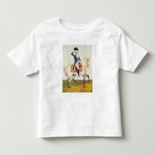 Camiseta Infantil General Washington em um carregador branco, c.1835