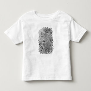Camiseta Infantil Génios voados que adoram a árvore sagrado
