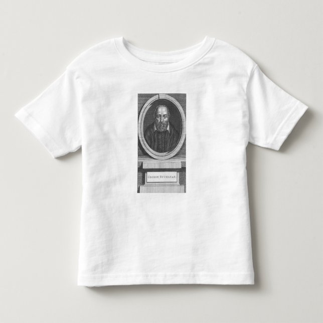 Camiseta Infantil George Buchanan, gravado para o compartimento (Frente)