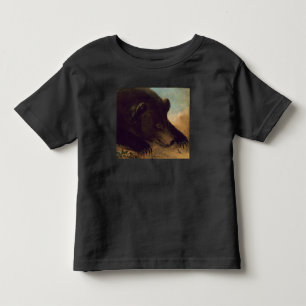 Camiseta Infantil George Catlin - Urso e Rato Grizzly