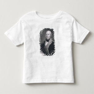Camiseta Infantil George Rogers Clark (1752-1818) gravado por Thomas
