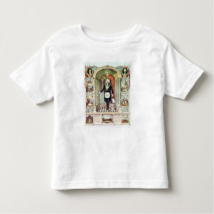 Camiseta Infantil George Washington como um Freemason