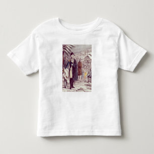Camiseta Infantil George Washington na forja do vale