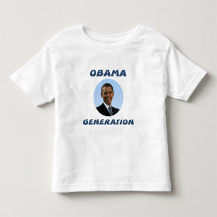 Camiseta Infantil Geração de Obama - criança